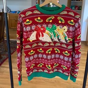 Taco ugly Christmas sweater
